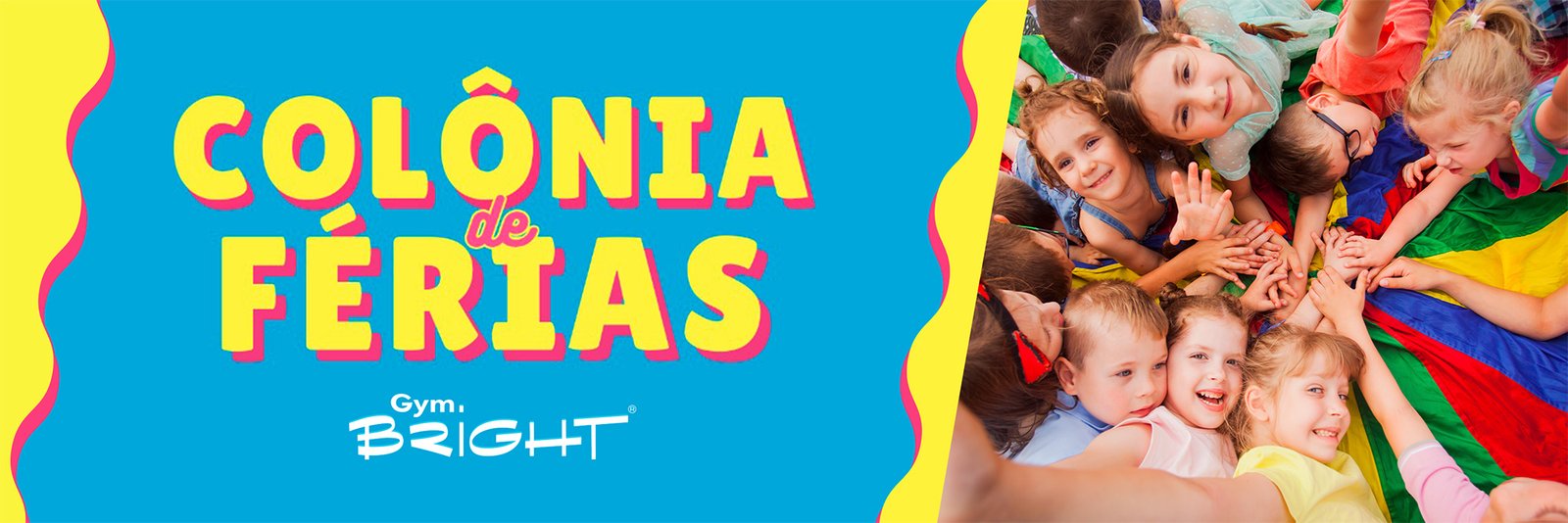 Gym Bright — destaque Colônia de Férias